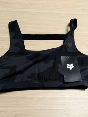 Fox Women's Black Camo Sports Bra
